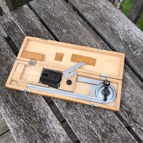 VIS  Universal Bevel Protractor. Vintage. - Picture 2 of 8